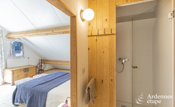 Holiday cottage with tennis court in Onhaye for 2/3 persons in the Ardennes