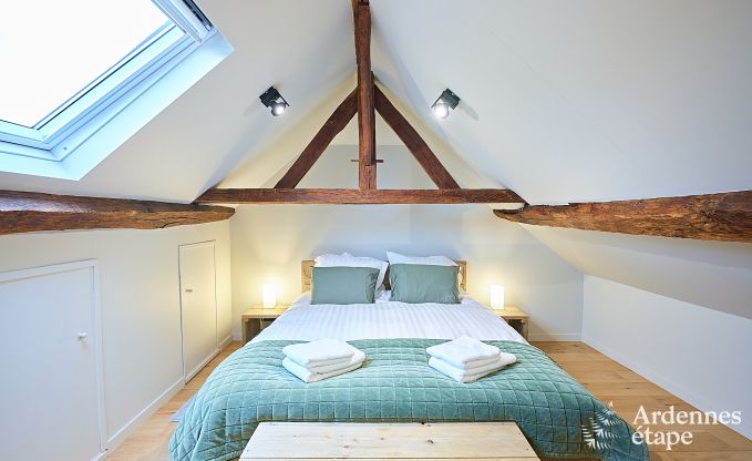 Wonderful holiday home in Onhaye with swimming pool, jacuzzi, sauna and games rooms for 14 people near Dinant