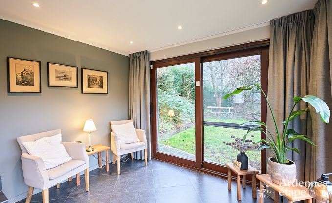 Wonderful holiday home in Onhaye with swimming pool, jacuzzi, sauna and games rooms for 14 people near Dinant