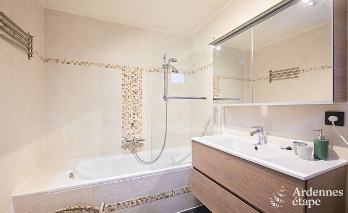 Wonderful holiday home in Onhaye with swimming pool, jacuzzi, sauna and games rooms for 14 people near Dinant