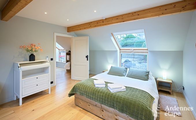 Wonderful holiday home in Onhaye with swimming pool, jacuzzi, sauna and games rooms for 14 people near Dinant