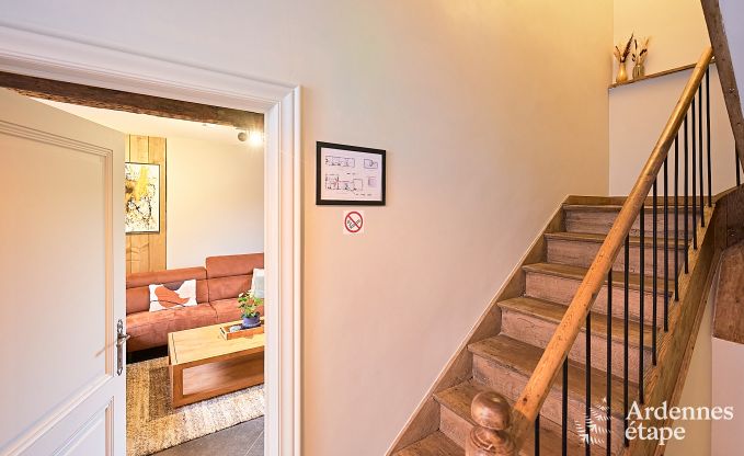 Wonderful holiday home in Onhaye with swimming pool, jacuzzi, sauna and games rooms for 14 people near Dinant