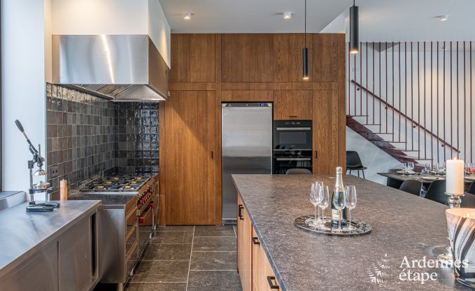 Luxury castle for 30 people in Ouffet with 14 bedrooms, 12 bathrooms, indoor pool, sauna and private garden