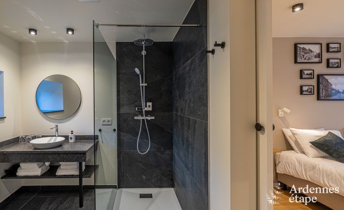 Luxury castle for 30 people in Ouffet with 14 bedrooms, 12 bathrooms, indoor pool, sauna and private garden