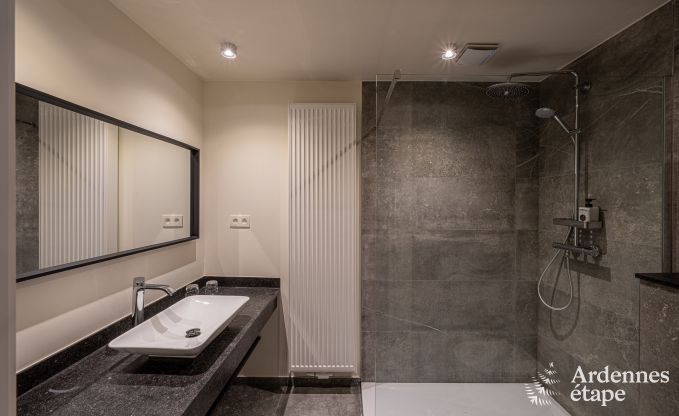 Luxury castle for 30 people in Ouffet with 14 bedrooms, 12 bathrooms, indoor pool, sauna and private garden