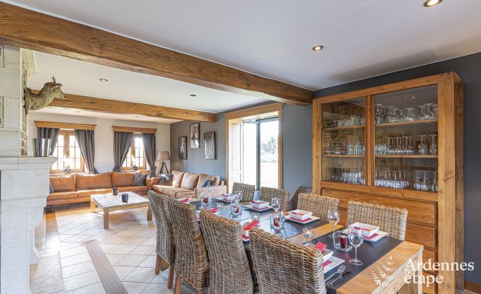 Holiday cottage in Ouffet for 9 persons in the Ardennes