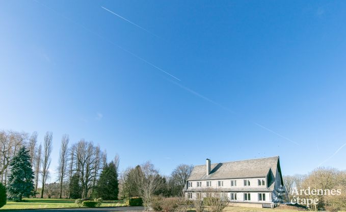 Luxury villa in Ouffet for 16 persons in the Ardennes