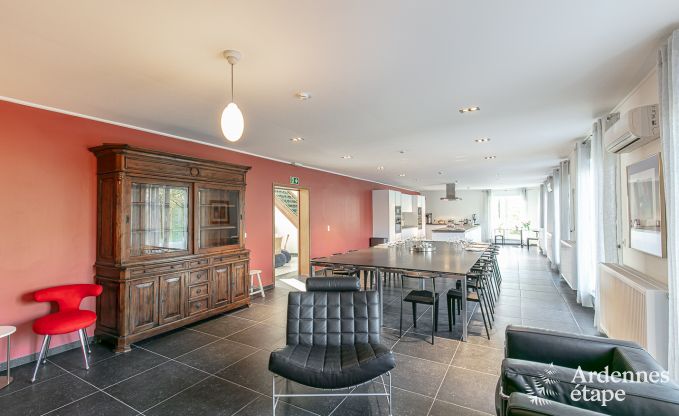 Luxury villa in Ouffet for 16 persons in the Ardennes