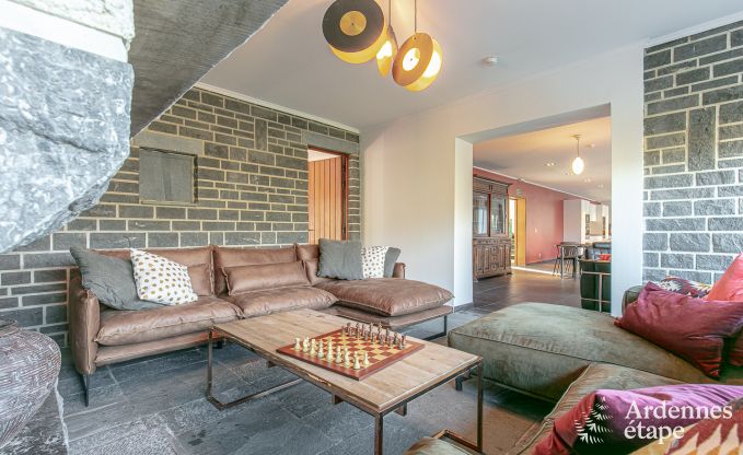 Luxury villa in Ouffet for 16 persons in the Ardennes