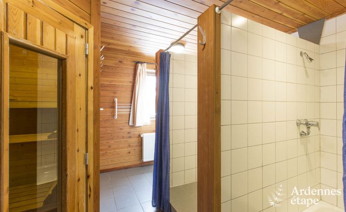 Superb and cosy holiday group accommodation with sauna to rent in Ovifat