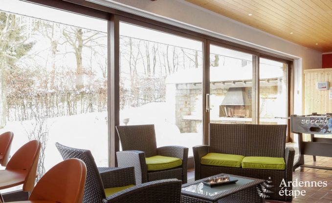 Luxury villa in Ovifat for 12/14 persons in the Ardennes