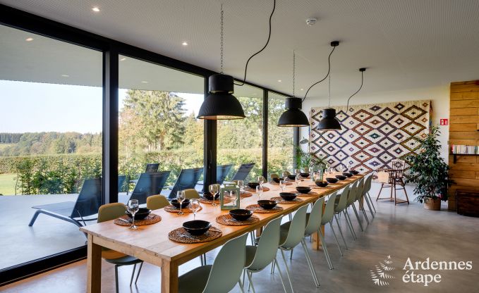 Luxury villa in Ovifat for 19 persons in the Ardennes