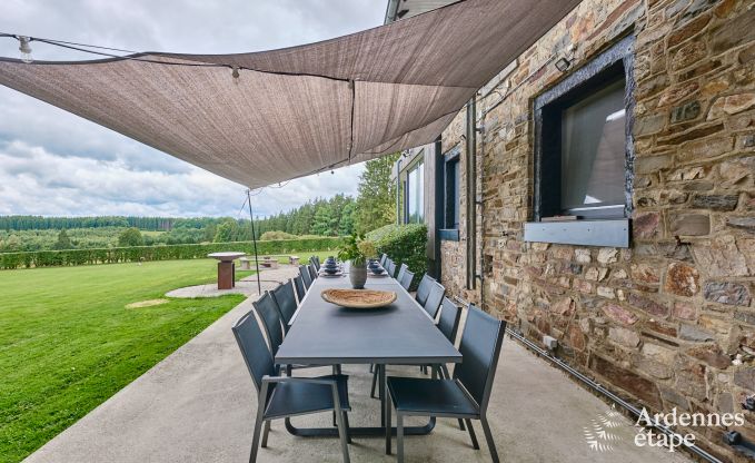 Luxury villa in Ovifat for 19 persons in the Ardennes