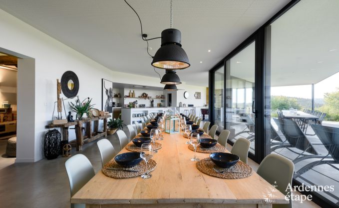 Luxury villa in Ovifat for 19 persons in the Ardennes