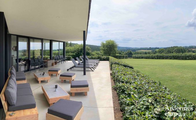 Luxury villa in Ovifat for 19 persons in the Ardennes