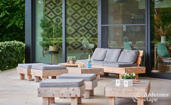 Luxury villa in Ovifat for 19 persons in the Ardennes