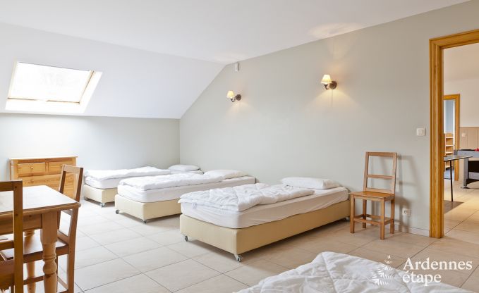 Large group accommodation for 22 pers. for a holiday in Paliseul