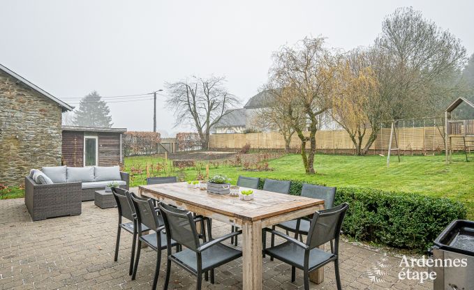 Charming rental for 8 people in Paliseul: holiday home with leisure facilities in the heart of the Ardennes
