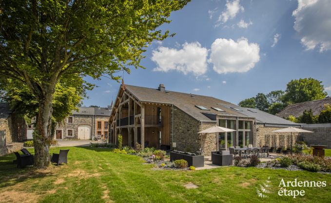 Luxury cottage for ten people in the Ardennes (near Paliseul)