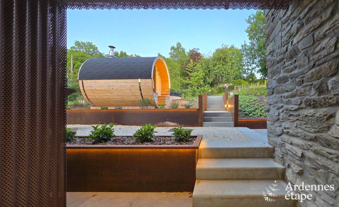 Holiday home for 9 people with sauna and garden in charming Our, Paliseul