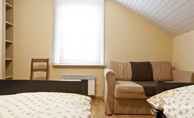 Holiday cottage in Paliseul for 4/5 persons in the Ardennes