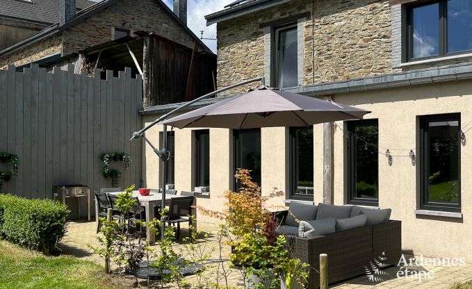 Charming rental for 8 people in Paliseul: holiday home with leisure facilities in the heart of the Ardennes