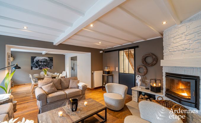 Charming rental for 8 people in Paliseul: holiday home with leisure facilities in the heart of the Ardennes
