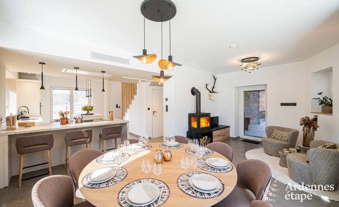 Holiday home for 9 people with sauna and garden in charming Our, Paliseul