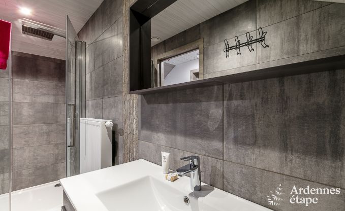 Luxurious holiday cottage in Paliseul with indoor pool, wellness and games for 28 persons in the Ardennes