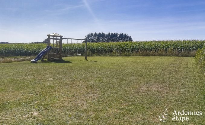 Luxurious holiday cottage in Paliseul with indoor pool, wellness and games for 28 persons in the Ardennes