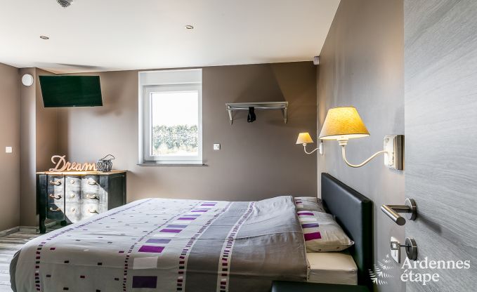 Luxurious holiday cottage in Paliseul with indoor pool, wellness and games for 28 persons in the Ardennes
