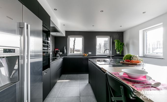 Luxurious holiday cottage in Paliseul with indoor pool, wellness and games for 28 persons in the Ardennes