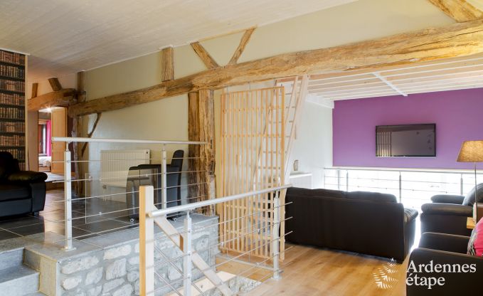 Holiday cottage in Philippeville for 9 persons in the Ardennes