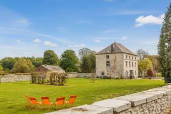 Character holiday cottage for 12-14 persons to rent in Philippeville