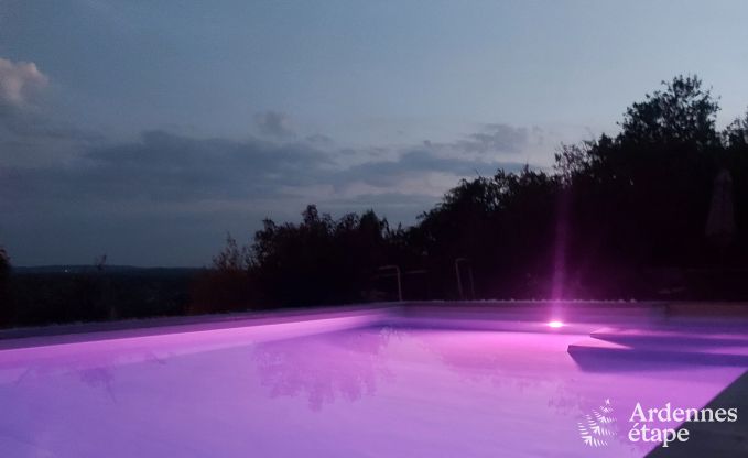 Holiday home with a pool in Romedenne for 6 guests in the Ardennes