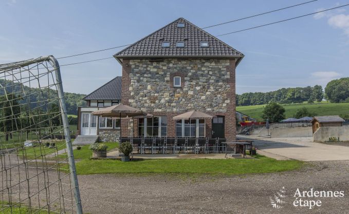 Farmhouse for 20 - 22 people for rent in Plombières in the Ardennes