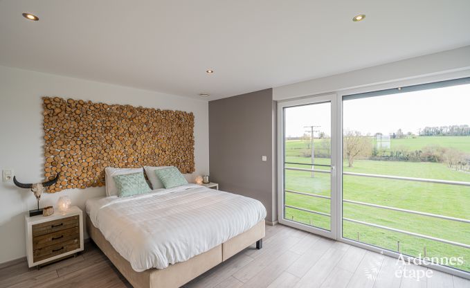 Luxury holiday home in Plombires: villa for 6 people with jacuzzi, 3 bedrooms and private garden