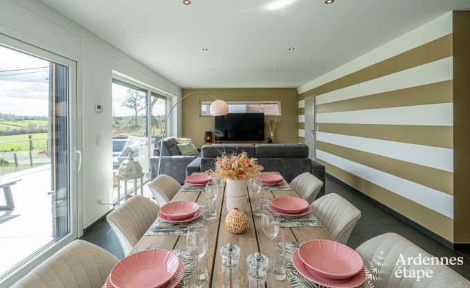 Luxury holiday home in Plombires: villa for 6 people with jacuzzi, 3 bedrooms and private garden