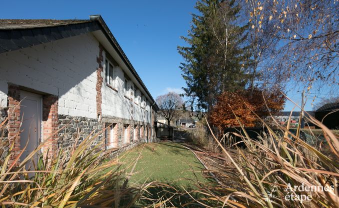 Former hotel for 20 persons near Saint-Vith with large multipurpose room