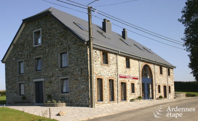Holiday home made of local stone for 28 people in Redu