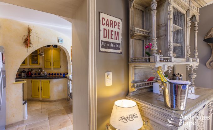 High-end villa in Redu, Ardennes, 9 people, outdoor pool, sauna, steam room, indoor and outdoor jacuzzi, private garden, complete equipment