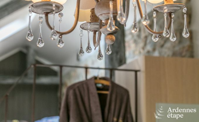 High-end villa in Redu, Ardennes, 9 people, outdoor pool, sauna, steam room, indoor and outdoor jacuzzi, private garden, complete equipment