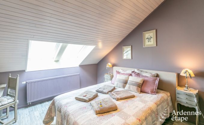 High-end villa in Redu, Ardennes, 9 people, outdoor pool, sauna, steam room, indoor and outdoor jacuzzi, private garden, complete equipment