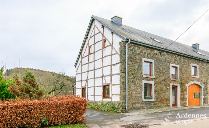 Authentic holiday home to rent in the Ardennes for six people (Rendeux)