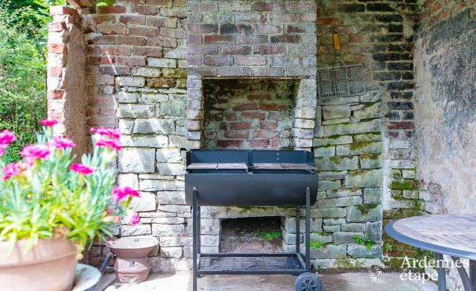 Holiday home in Rendeux, Ardennes, 6 people, 2 bedrooms, private garden, baby equipment, terrace with barbecue