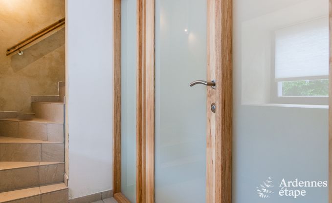 Holiday home in Rendeux, Ardennes, 6 people, 2 bedrooms, private garden, baby equipment, terrace with barbecue