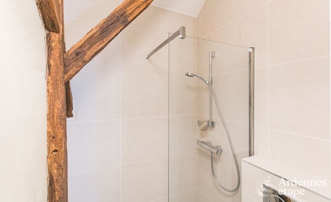 Holiday home in Rendeux, Ardennes, 6 people, 2 bedrooms, private garden, baby equipment, terrace with barbecue