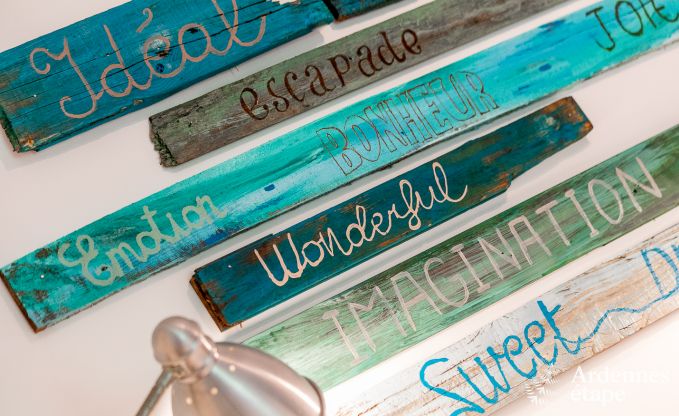 Holiday home in Rendeux, Ardennes, 6 people, 2 bedrooms, private garden, baby equipment, terrace with barbecue