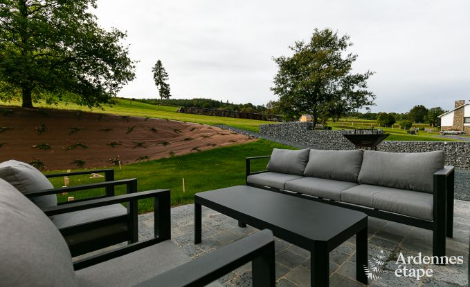 Contemporary holiday home for 9 people to rent in the Ardennes (Rendeux)