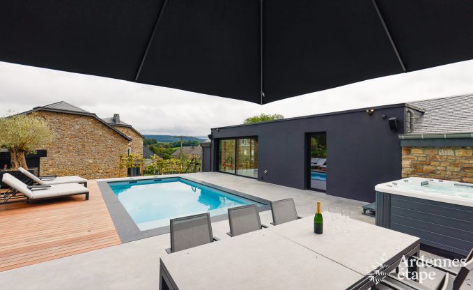 Holiday home with swimming pool in Rendeux, Ardennes